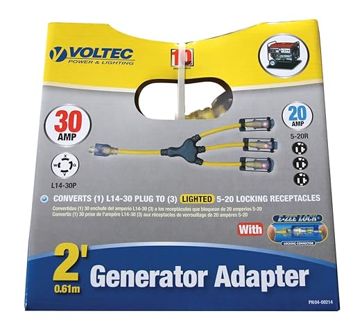 10/4 YELLOW GENERATOR ADAPTER 10/4 YELLOW GENERATOR ADAPTER